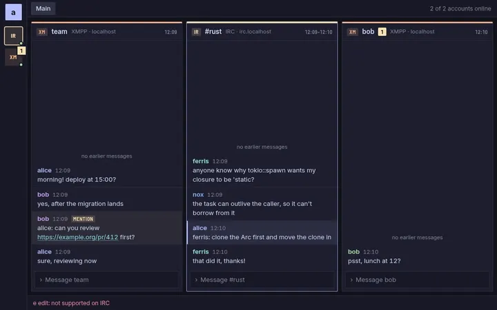 Web UI action menu with a disabled action and its explanation.